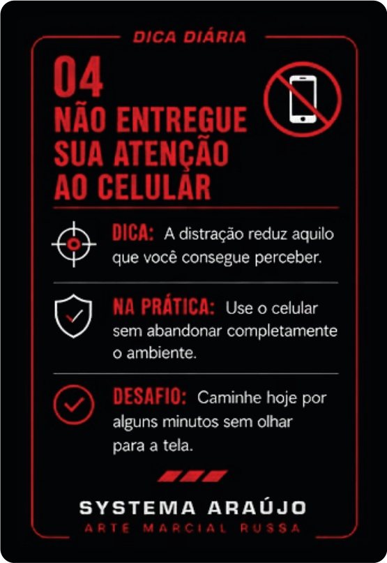 Prévia do card Não entregue sua atenção ao celular